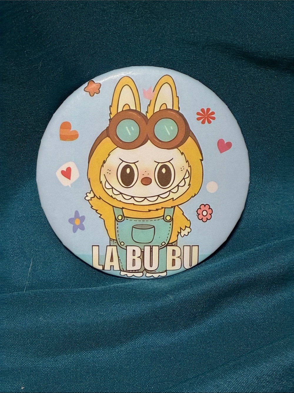Fashion Compact Mirror Labubu